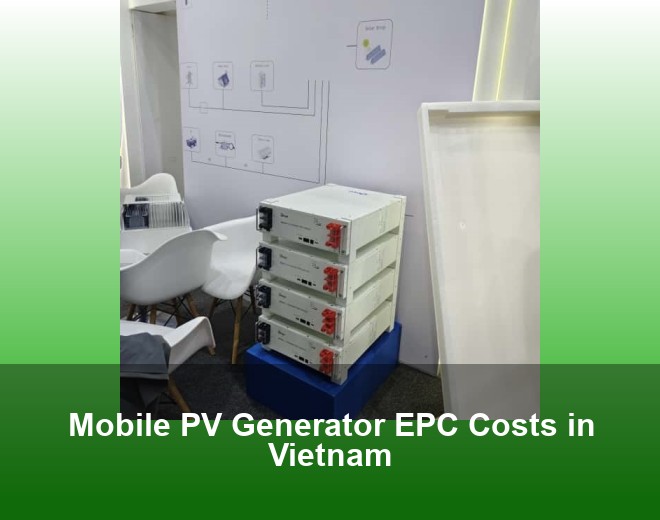 Mobile PV Generator EPC Costs in Vietnam